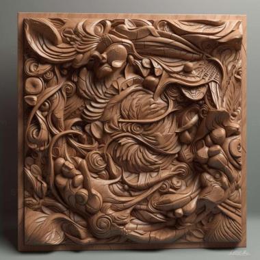 Patterns and decorations stl Artopoetes 2 3d model